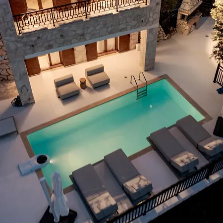 Oresis Panoramic Sea Retreat Access 100 Meters Villa