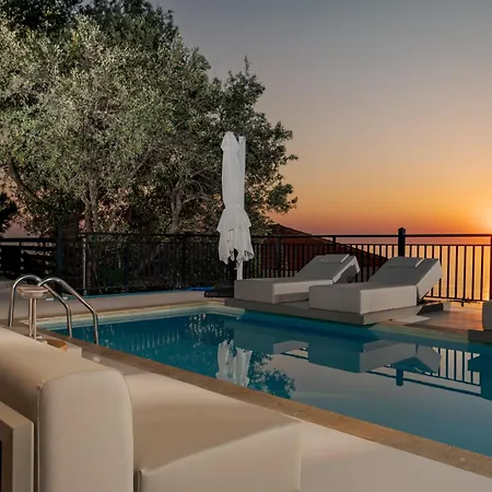 Oresis Panoramic Sea Retreat Access 100 Meters Villa