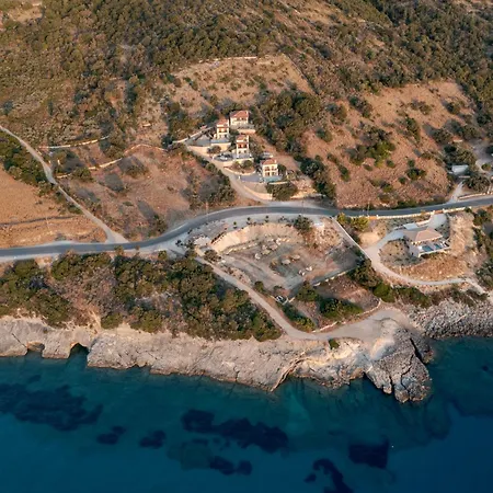 Oresis Panoramic Sea Retreat Access 100 Meters 빌라