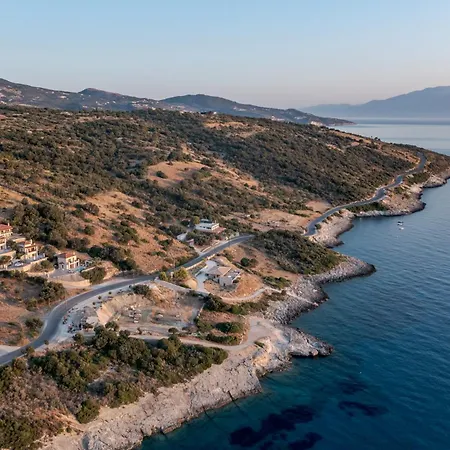 Oresis Panoramic Sea Retreat Access 100 Meters 빌라 Skinária