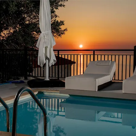 Oresis Panoramic Sea Retreat Access 100 Meters 빌라 *