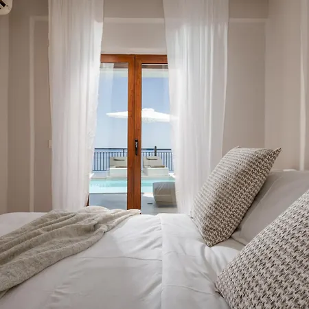 Oresis Panoramic Sea Retreat Access 100 Meters 빌라 Skinária