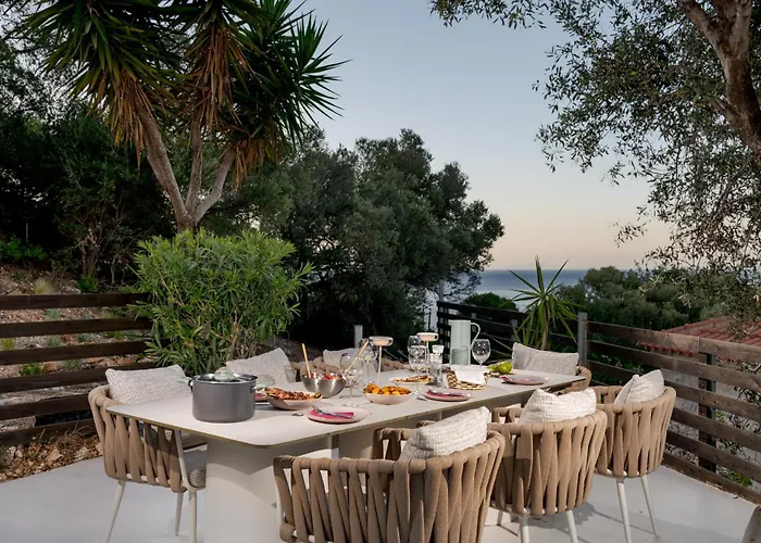 Oresis Panoramic Sea Retreat Access 100 Meters *