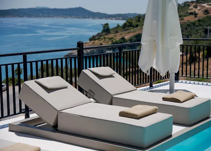 Oresis Panoramic Sea Retreat Access 100 Meters Βίλα *