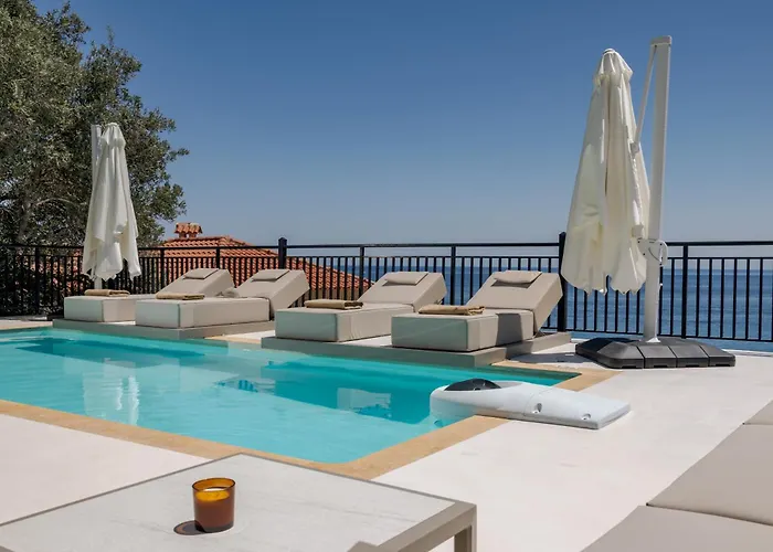 Oresis Panoramic Sea Retreat Access 100 Meters Σκινάρια